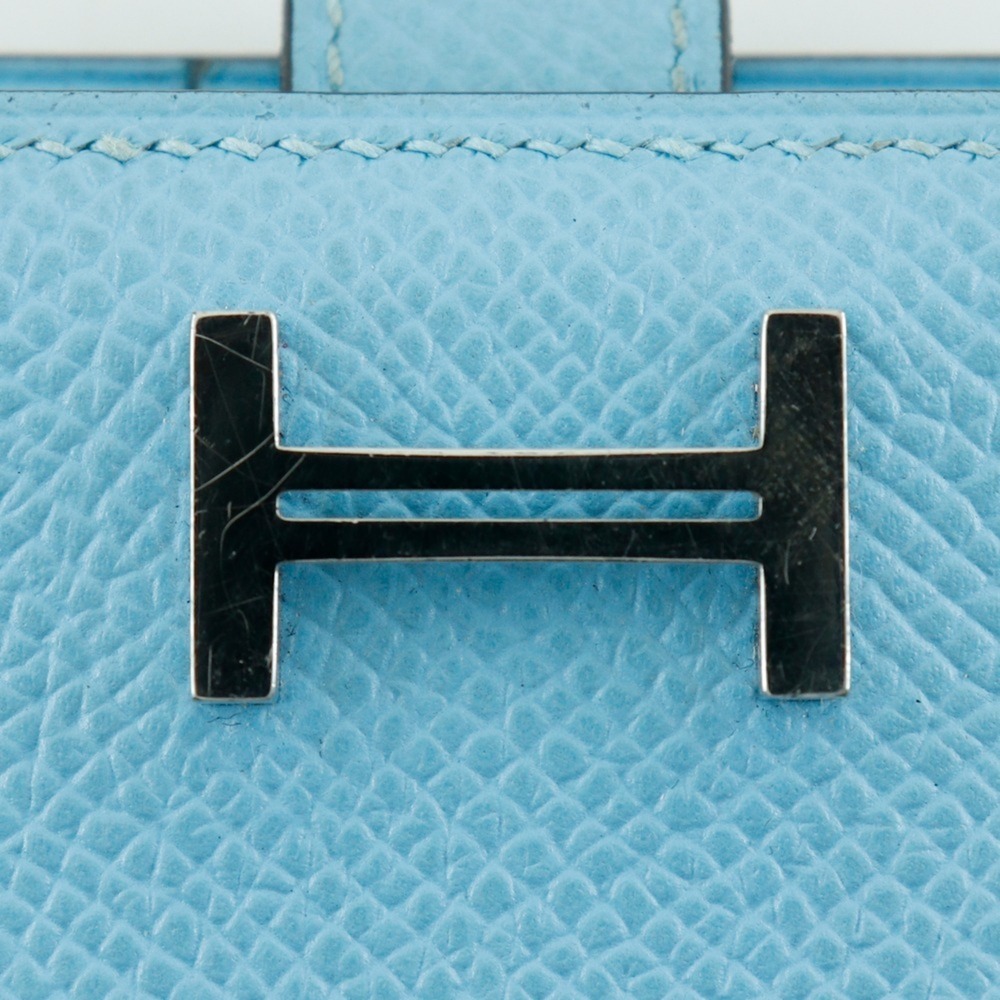 HERMES Blue Bean Wallet - Picture 14 of 15